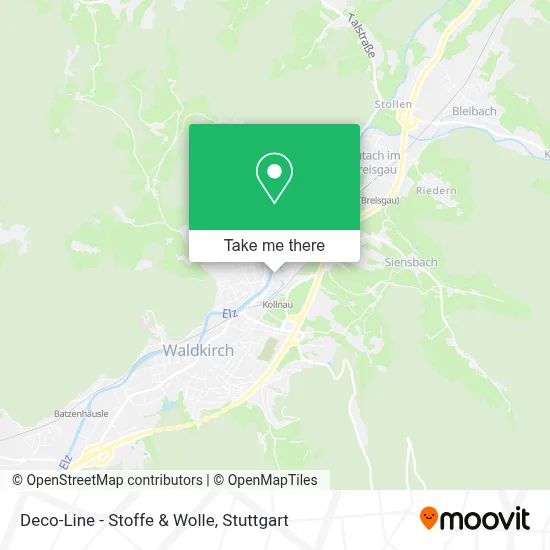 Deco-Line - Stoffe & Wolle map