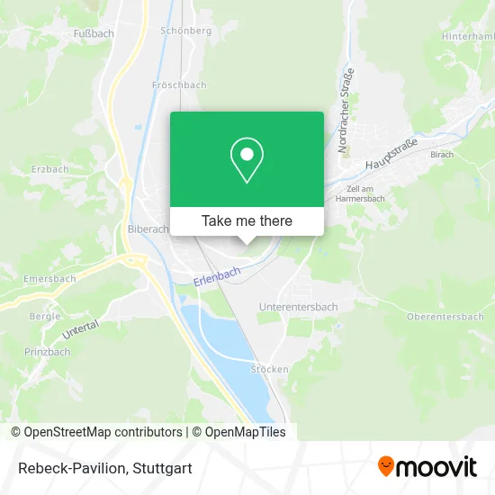 Rebeck-Pavilion map