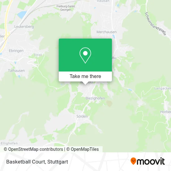 Basketballplatz map