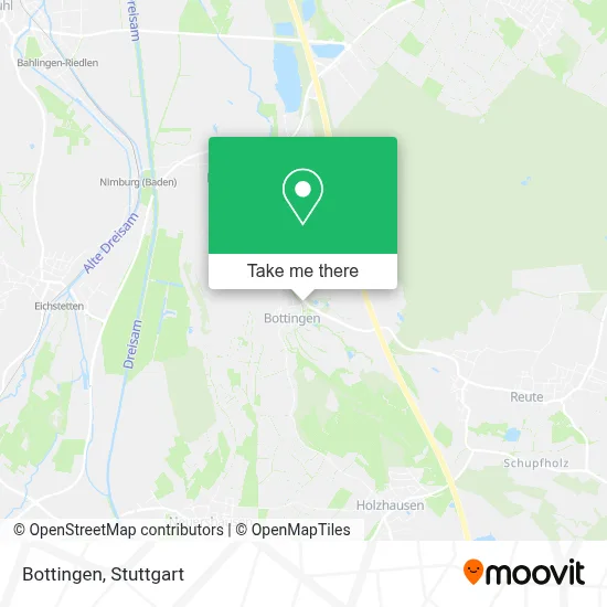 Bottingen map