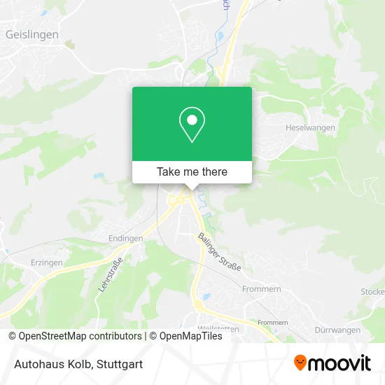 Autohaus Kolb map