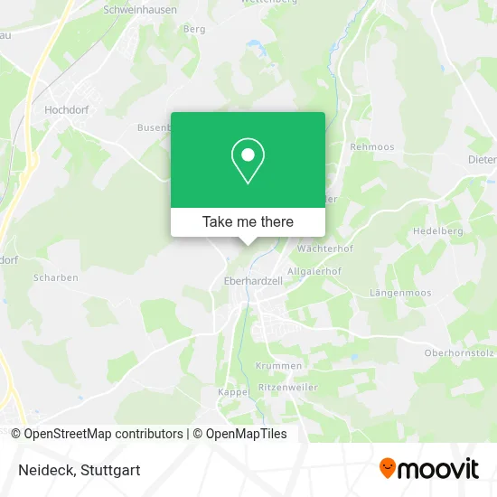 Neideck map