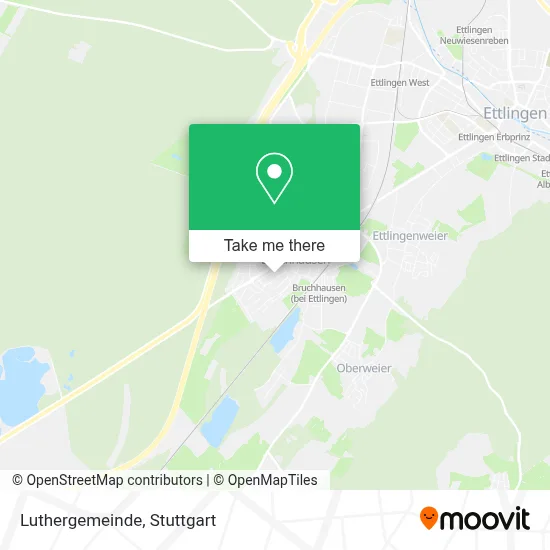 Luthergemeinde map