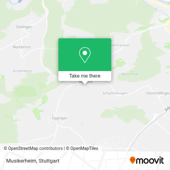 Musikerheim map