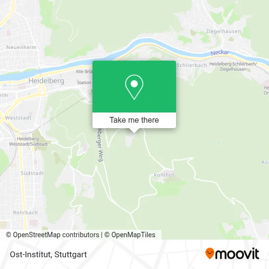 Ost-Institut map