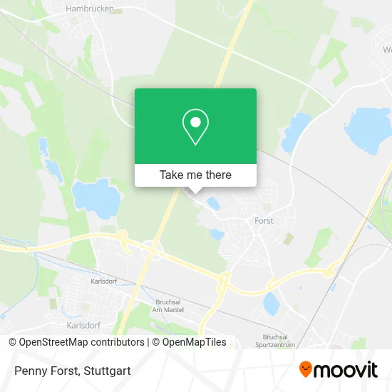 Penny Forst map
