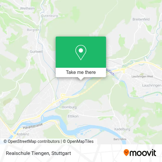 Realschule Tiengen map