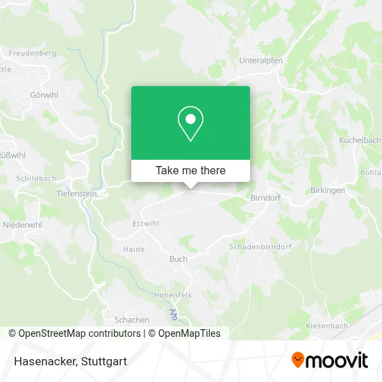 Hasenacker map