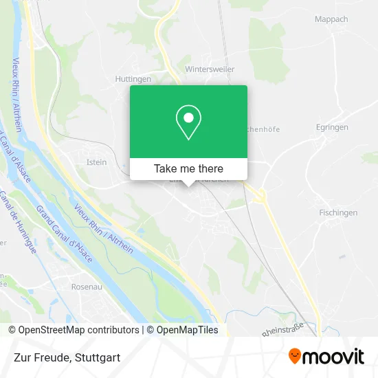 Zur Freude map