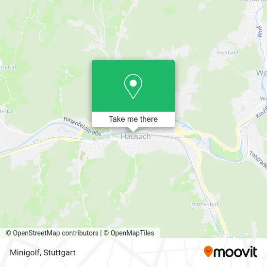 Minigolf map