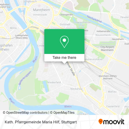 Kath. Pfarrgemeinde Maria Hilf map