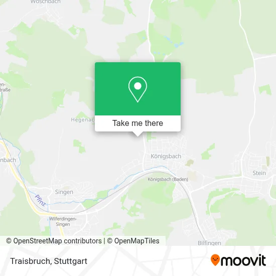 Traisbruch map