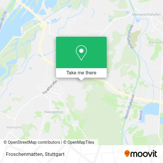 Froschenmatten map
