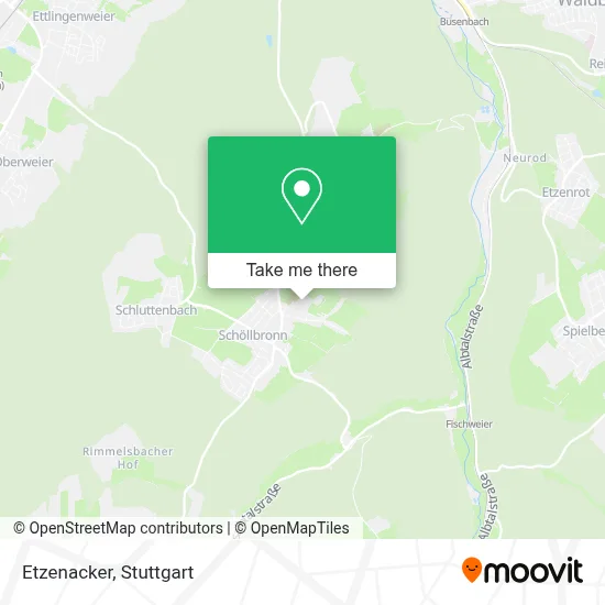 Etzenacker map
