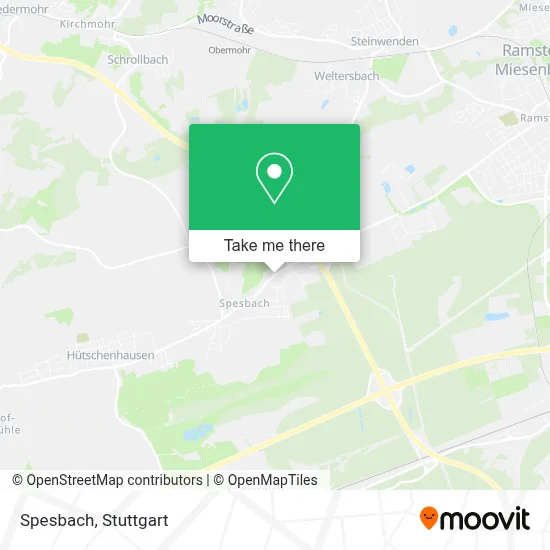 Spesbach map