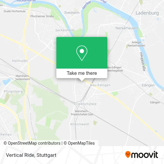 Vertical Ride map