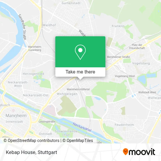 Kebap House map