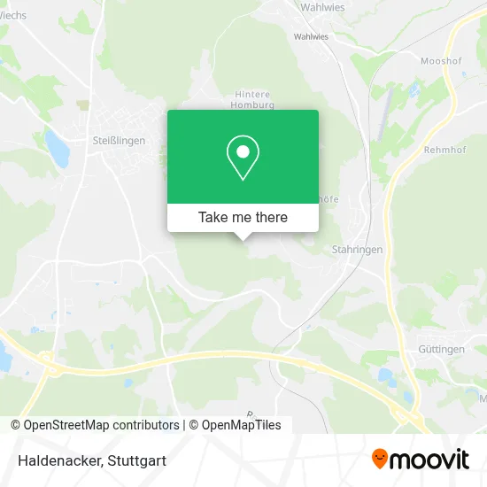 Haldenacker map