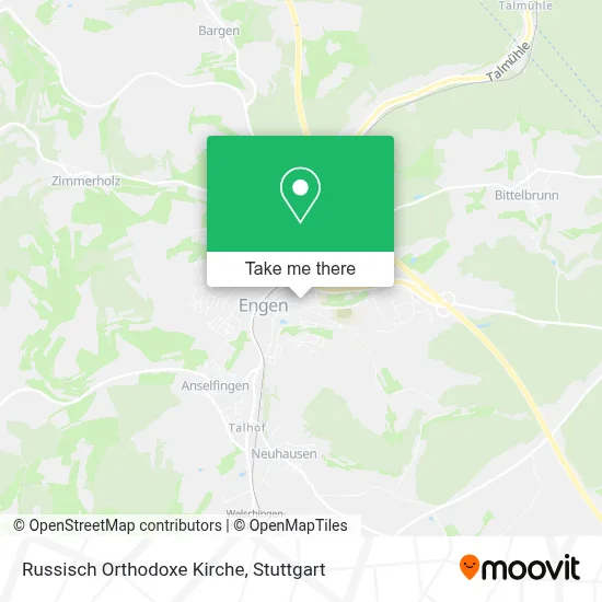 Russisch Orthodoxe Kirche map