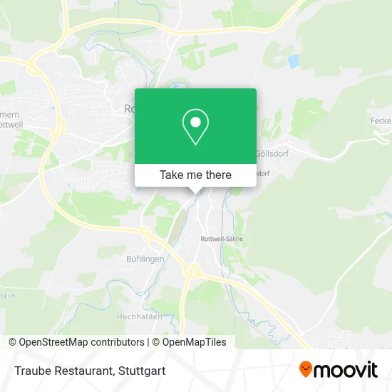 Traube Restaurant map