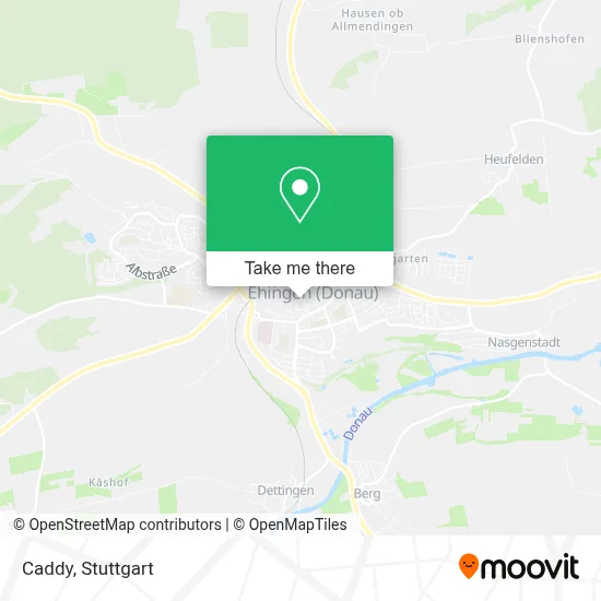 Caddy map
