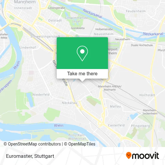 Euromaster map