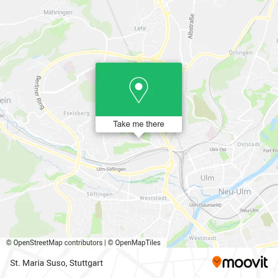 St. Maria Suso map