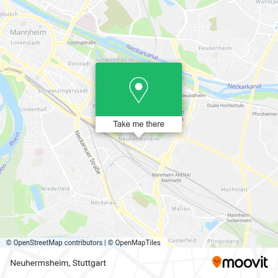 Neuhermsheim map