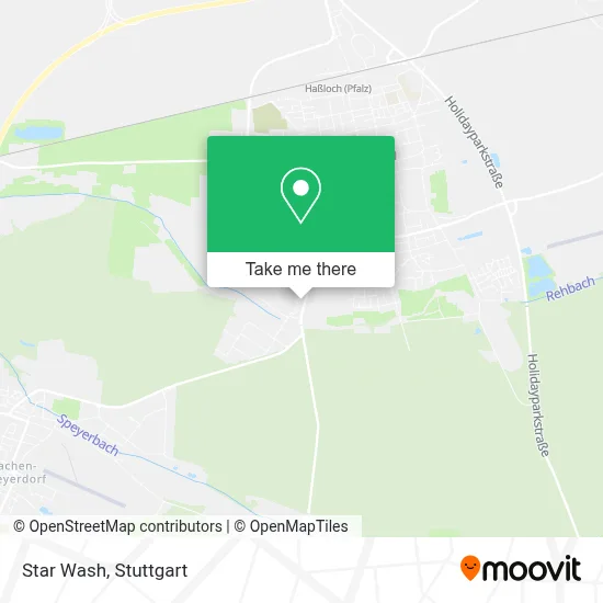 Star Wash map
