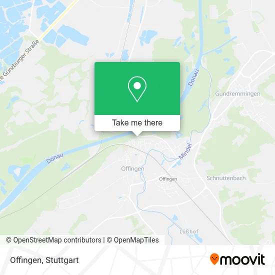 Offingen map
