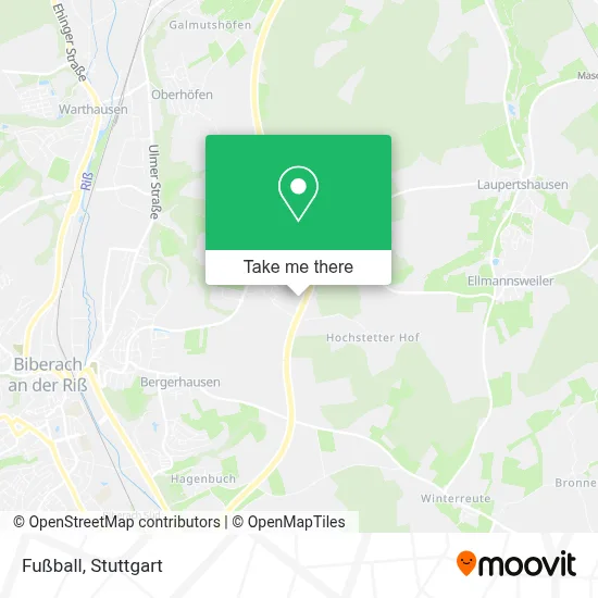 Fußball map