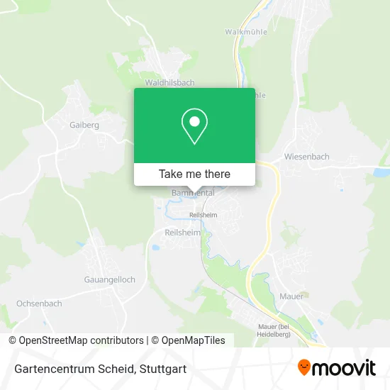Gartencentrum Scheid map
