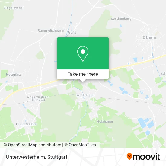 Unterwesterheim map