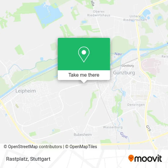 Rastplatz map