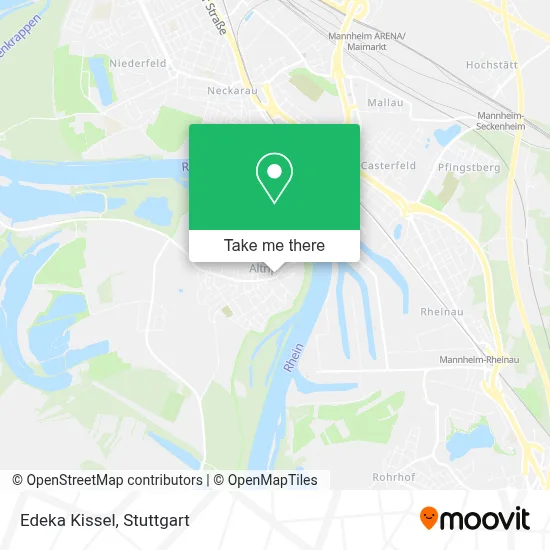 Edeka Kissel map