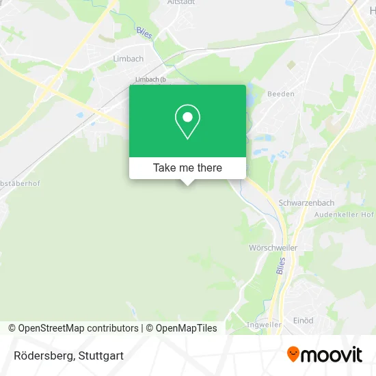 Rödersberg map