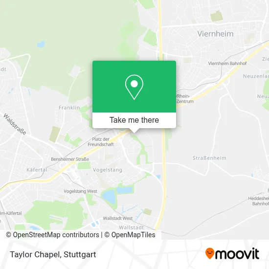 Taylor Chapel map