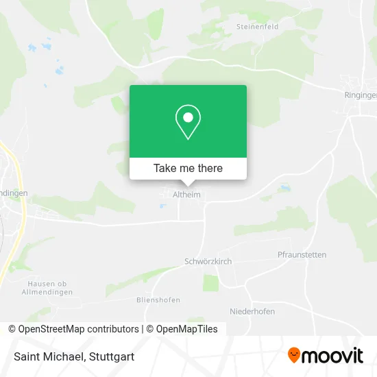 Sankt Michael map