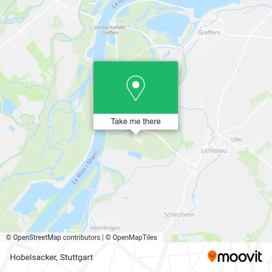 Hobelsacker map
