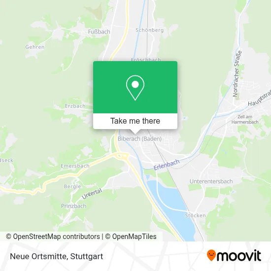 Neue Ortsmitte map
