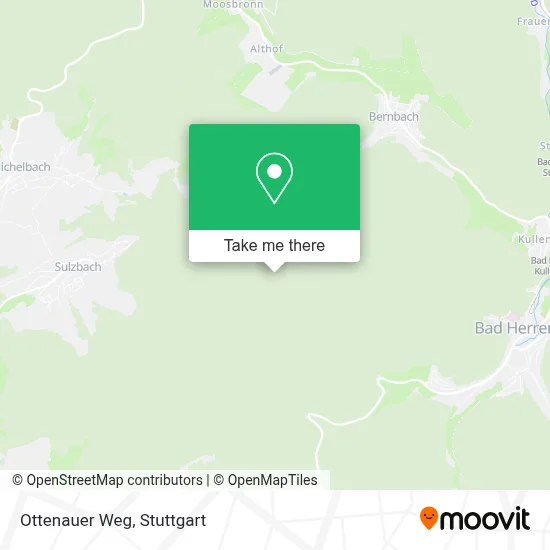 Ottenauer Weg map