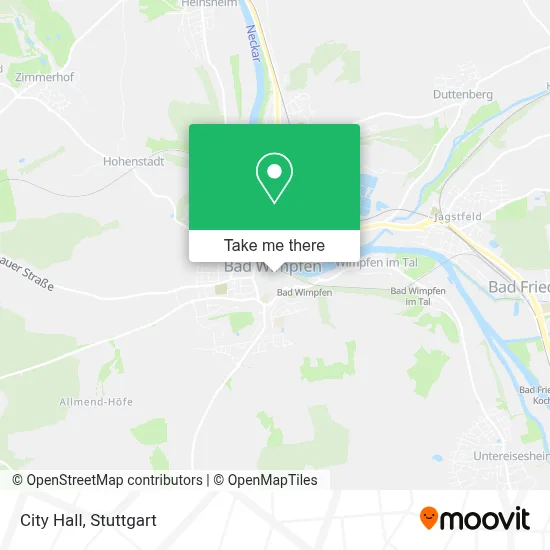 Rathaus map