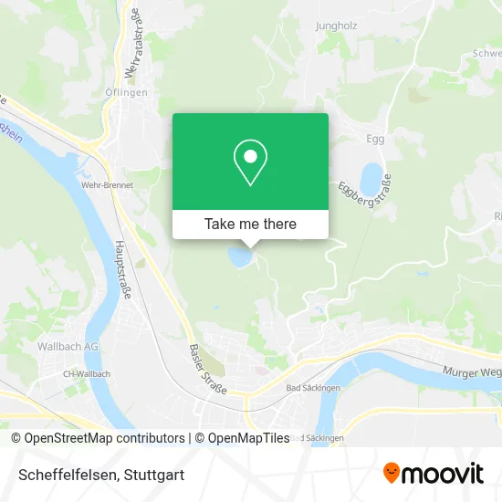 Scheffelfelsen map