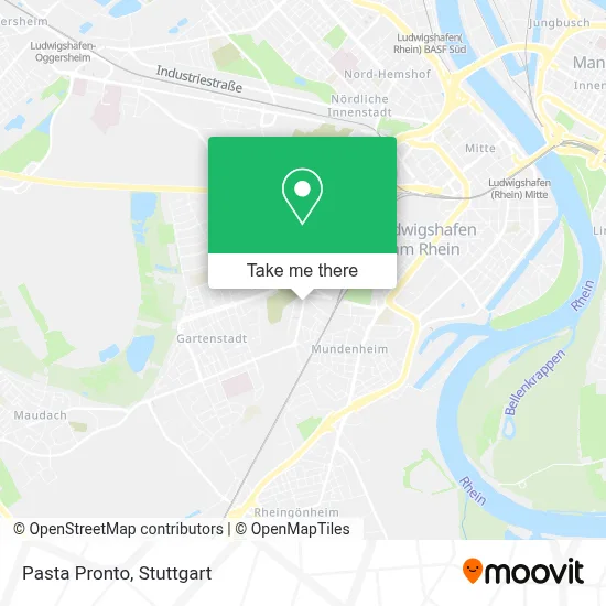 Pasta Pronto map