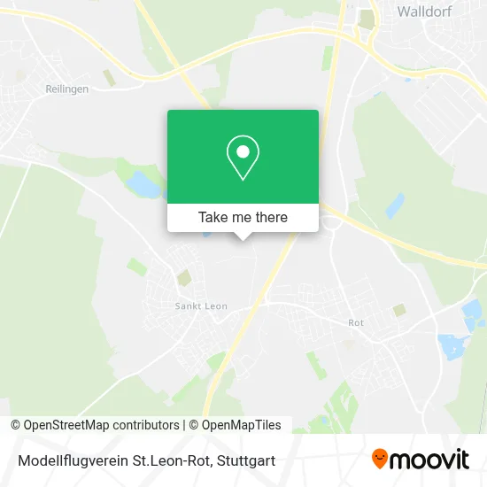 Modellflugverein St.Leon-Rot map