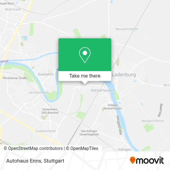 Autohaus Enns map