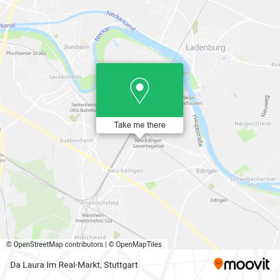 Da Laura Im Real-Markt map