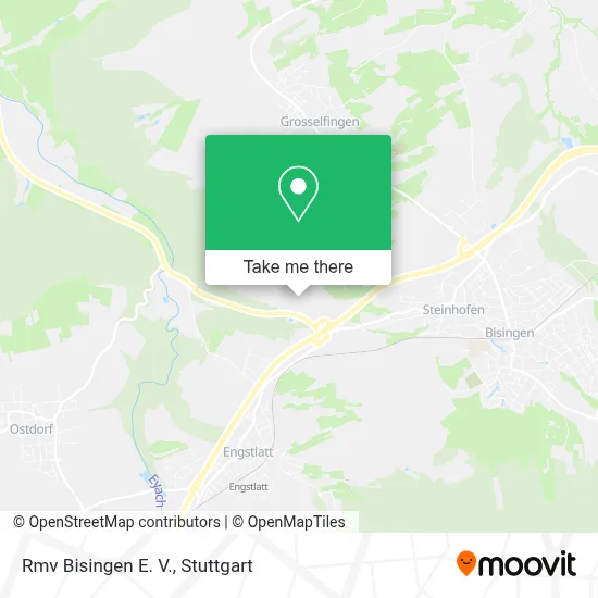 Rmv Bisingen E. V. map