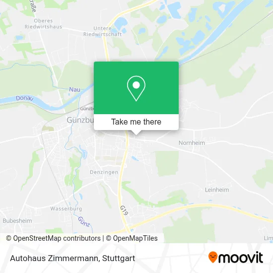 Autohaus Zimmermann map