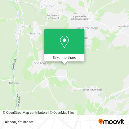 Althau map